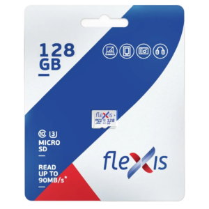 Карта памяти 128GB MicroSD Flexis (FMSD128GU3)