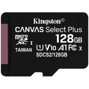 Карта памяти 128GB MicroSD Kingston Canvas Select Plus (SDCS2/128GBSP)