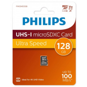 Карта памяти 128GB MicroSD Philips (FM12MD55B)