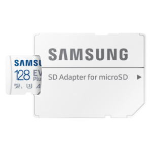 Карта памяти 128GB MicroSD Samsung EVO Plus + SD адаптер (MB-MC128SA)
