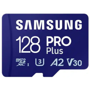 Карта памяти 128GB MicroSD Samsung PRO Plus + SD адаптер (MB-MD128SA)