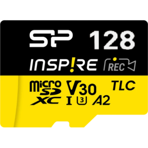 Карта памяти 128GB MicroSD Silicon Power Inspire (SP128GBSTXLA2V1N)