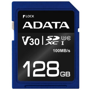 Карта памяти 128GB SD ADATA Premier Pro (ASDX128GUI3V30S-R)