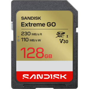 Карта памяти 128GB SD SanDisk Extreme GO (SDSDXGN-128G-GNCIN)