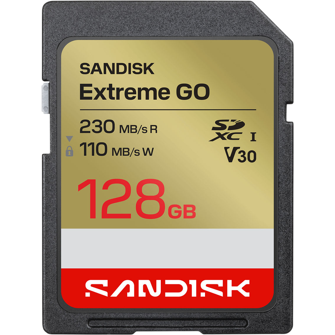 Карта памяти 128GB SD SanDisk Extreme GO (SDSDXGN-128G-GNCIN)