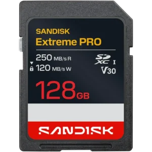 Карта памяти 128GB SD SanDisk Extreme Pro (SDSDXXJ-128G-GSCIN)