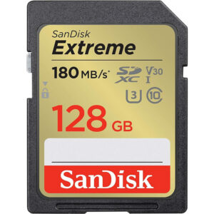 Карта памяти 128GB SD SanDisk Extreme (SDSDXVA-128G-GNCIN)