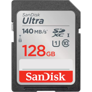 Карта памяти 128GB SD SanDisk Ultra (SDSDUNB-128G-GN6IN)