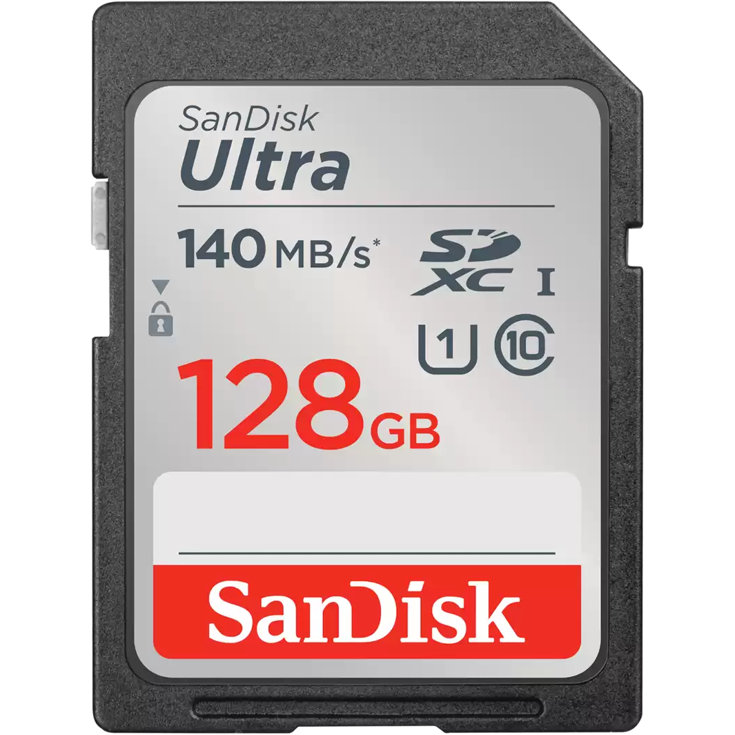 Карта памяти 128GB SD SanDisk Ultra (SDSDUNB-128G-GN6IN)