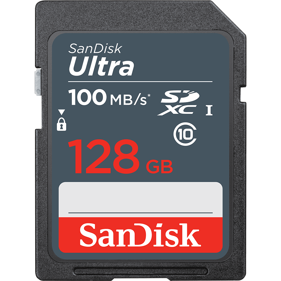 Карта памяти 128GB SD SanDisk Ultra (SDSDUNR-128G-GN3IN)
