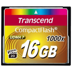 Карта памяти 16GB Compact Flash Transcend 1000x (TS16GCF1000)