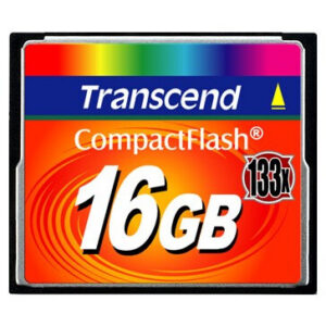 Карта памяти 16GB Compact Flash Transcend 133x (TS16GCF133)