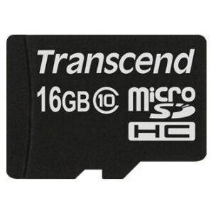 Карта памяти 16GB MicroSD Transcend (TS16GUSDC10)