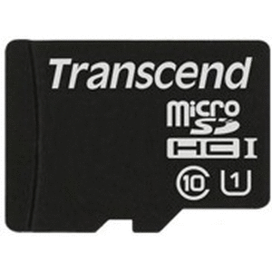 Карта памяти 16GB MicroSD Transcend (TS16GUSDCU1)