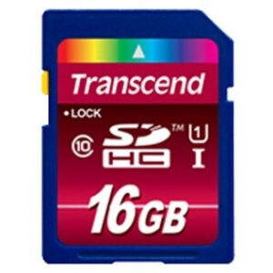 Карта памяти 16GB SD Transcend (TS16GSDHC10U1)