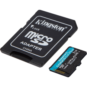 Карта памяти 1TB MicroSD Kingston Canvas Go! Plus + SD адаптер (SDCG4/1TB)