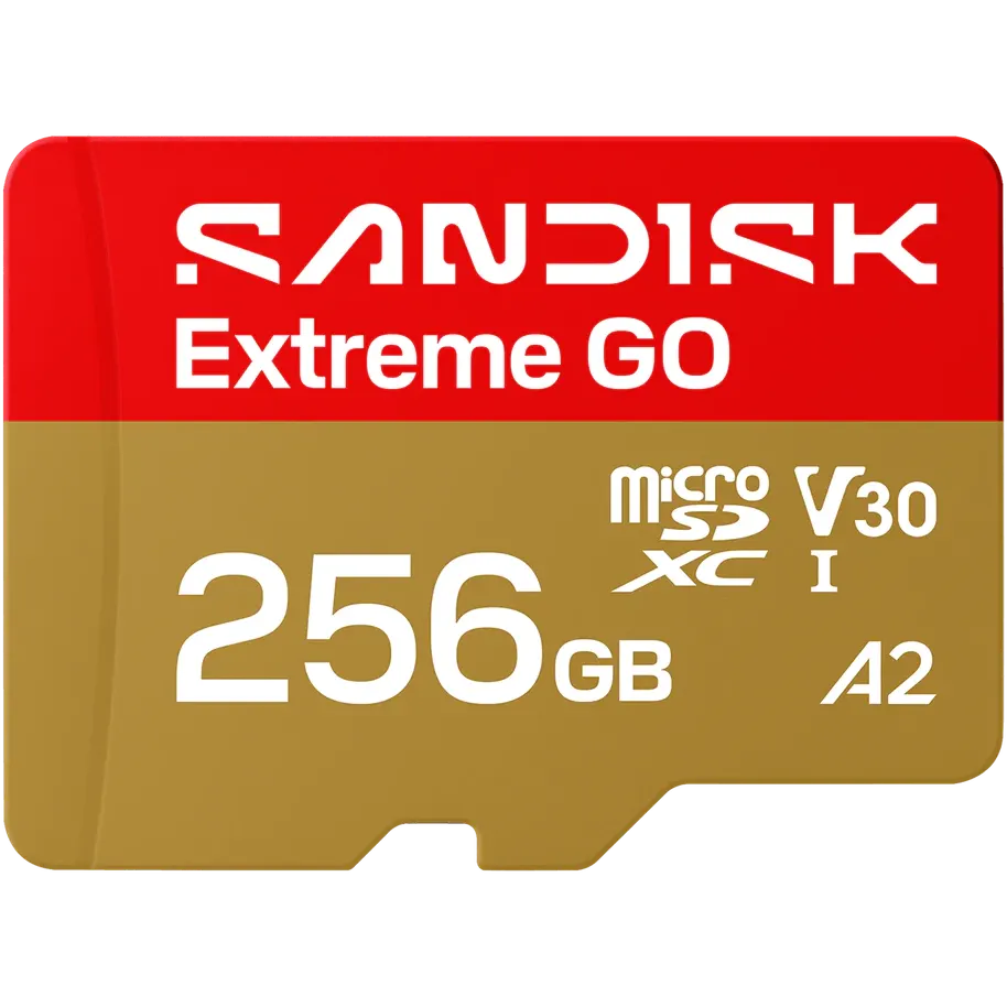 Карта памяти 256GB MicroSD SanDisk Extreme GO (SDSQXGN-256G-GN6MN)