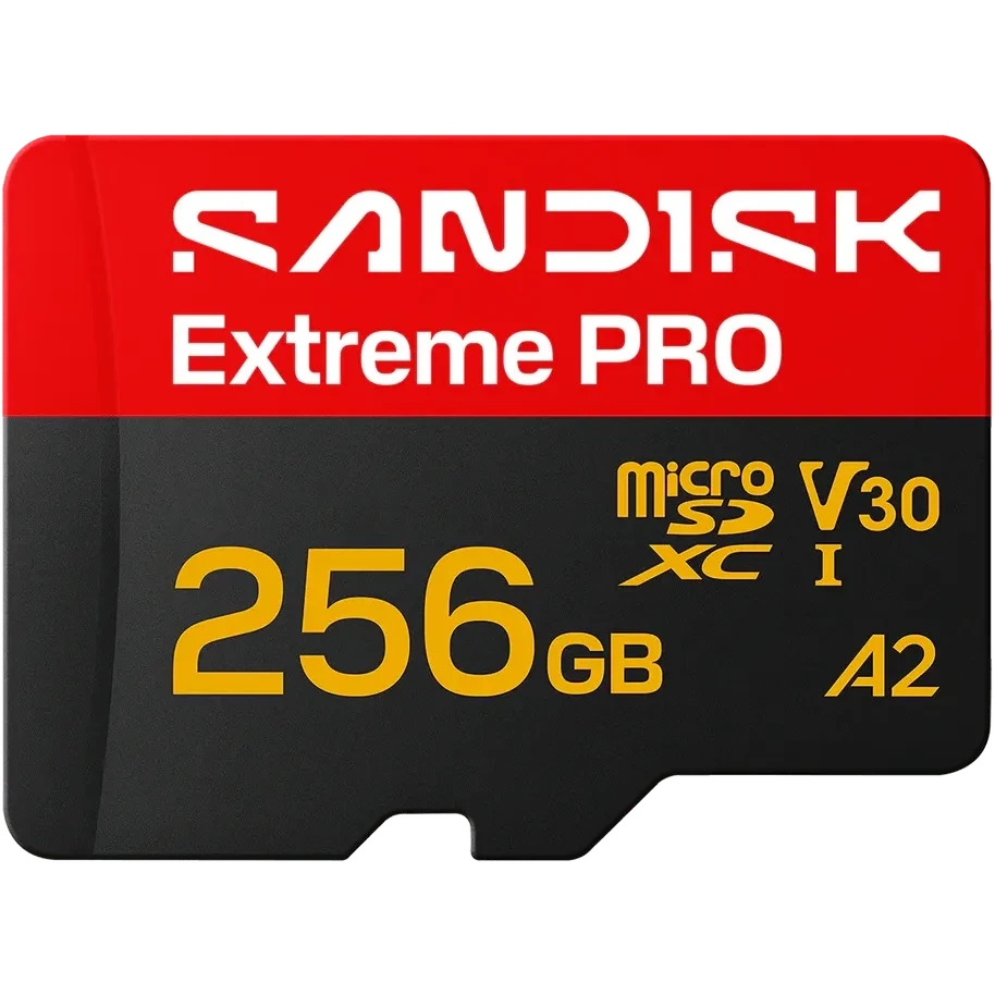 Карта памяти 256GB MicroSD SanDisk Extreme Pro (SDSQXCJ-256G-GS6MA)