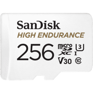 Карта памяти 256GB MicroSD SanDisk High Endurance + SD адаптер (SDSQQNR-256G-GN6IA)
