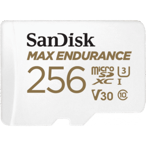 Карта памяти 256GB MicroSD SanDisk Max Endurance + SD адаптер (SDSQQVR-256G-GN6IA)
