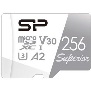 Карта памяти 256GB MicroSD Silicon Power Superio (SP256GBSTXDA2V20)
