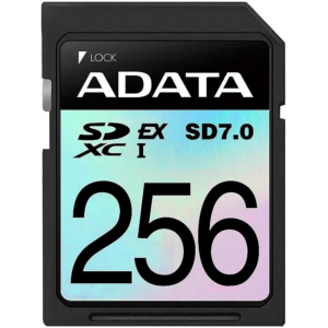 Карта памяти 256GB SD ADATA Premier Extreme SDXC SD 7.0 Express (ASD256GEX3L1-C)