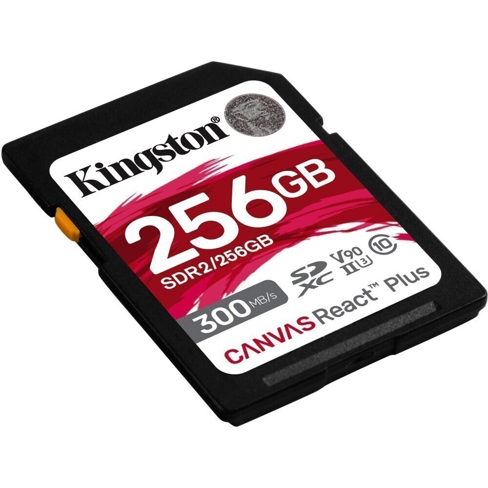 Карта памяти 256GB SD Kingston Canvas React Plus (SDR2/256GB) — изображение 2