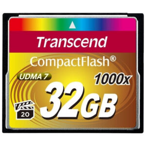 Карта памяти 32GB Compact Flash Transcend 1000x (TS32GCF1000)
