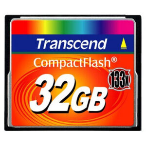 Карта памяти 32GB Compact Flash Transcend 133x (TS32GCF133)