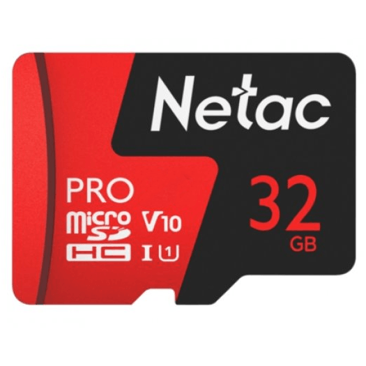 Карта памяти 32GB MicroSD Netac P500 Extreme Pro (NT02P500PRO-032G-S)