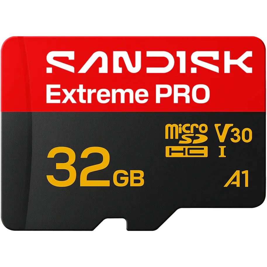 Карта памяти 32GB MicroSD SanDisk Extreme Pro (SDSQXCO-032G-GS6MA)