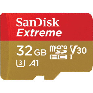 Карта памяти 32GB MicroSD SanDisk Extreme (SDSQXAF-032G-GN6MN)