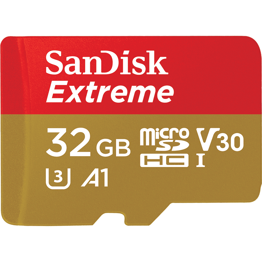 Карта памяти 32GB MicroSD SanDisk Extreme (SDSQXAF-032G-GN6MN)