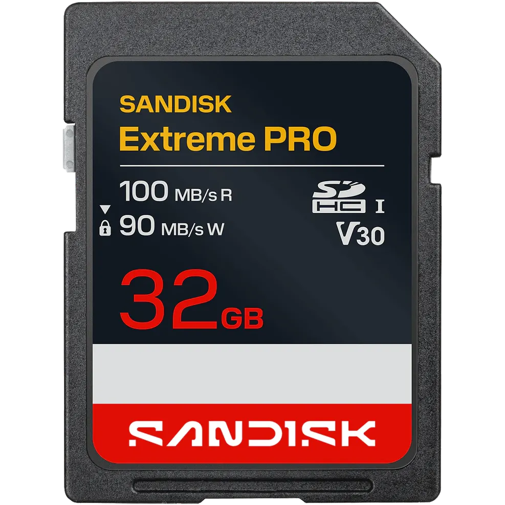 Карта памяти 32GB SD SanDisk Extreme Pro (SDSDXXO-032G-GUCIN)