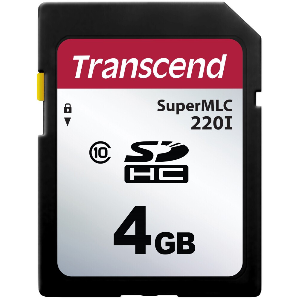 Карта памяти 4GB SD Transcend SDC220I (TS4GSDC220I)