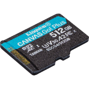 Карта памяти 512GB MicroSD Kingston Canvas Go! Plus (SDCG4/512GBSP)