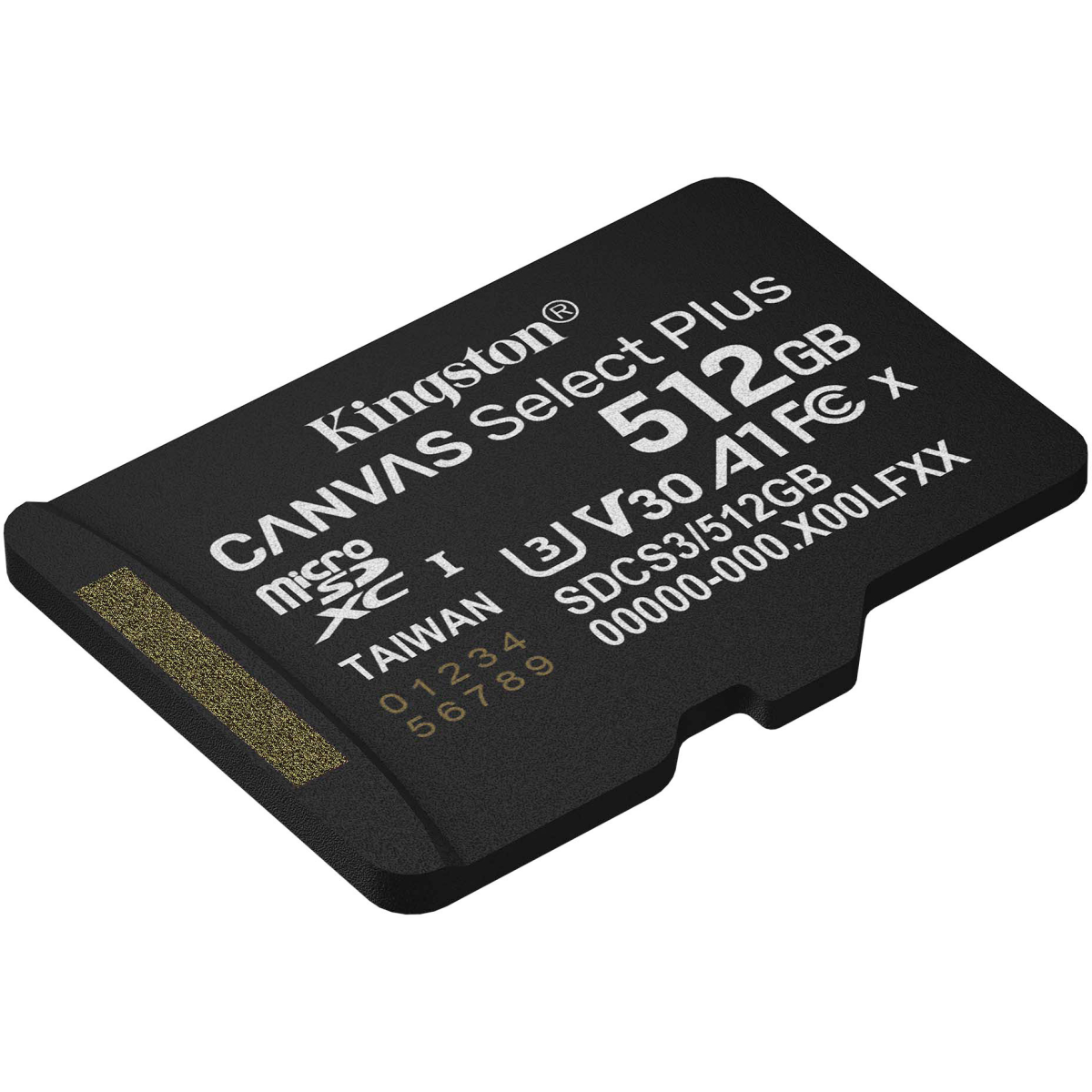 Карта памяти 512GB MicroSD Kingston Canvas Select Plus (SDCS3/512GBSP) — изображение 2