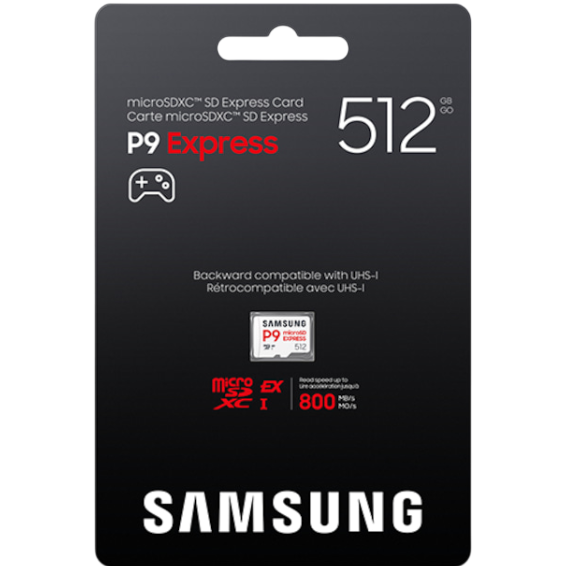 Карта памяти 512GB MicroSD Samsung P9 Express (MB-MK512T) — изображение 3