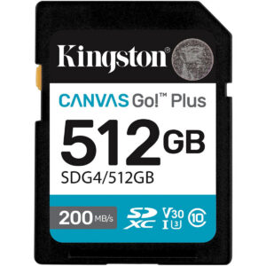Карта памяти 512GB SD Kingston Canvas Go! Plus (SDG4/512GB)