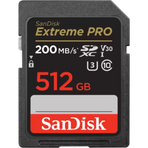 Карта памяти 512GB SD SanDisk Extreme Pro (SDSDXXD-512G-GN4IN)