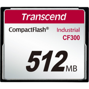 Карта памяти 512MB Compact Flash Transcend CF300 (TS512MCF300)