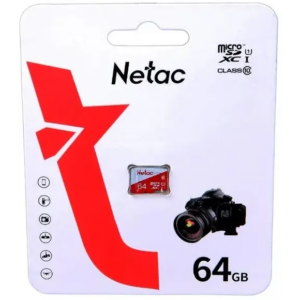 Карта памяти 64GB MicroSD Netac P500 ECO (NT02P500ECO-064G-S)