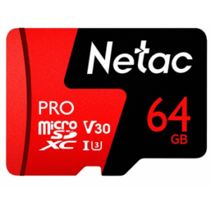 Карта памяти 64GB MicroSD Netac P500 Extreme Pro (NT02P500PRO-064G-S)