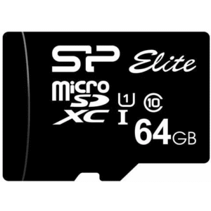 Карта памяти 64GB MicroSD Silicon Power Elite (SP064GBSTXBV1V20)