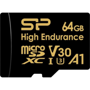 Карта памяти 64GB MicroSD Silicon Power Golden High Endurance (SP064GBSTXDV3V1H)