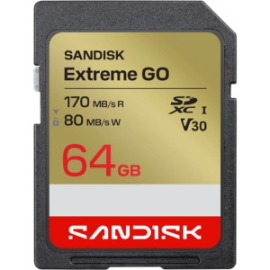 Карта памяти 64GB SD SanDisk Extreme GO (SDSDXGN-064G-GNCIN)