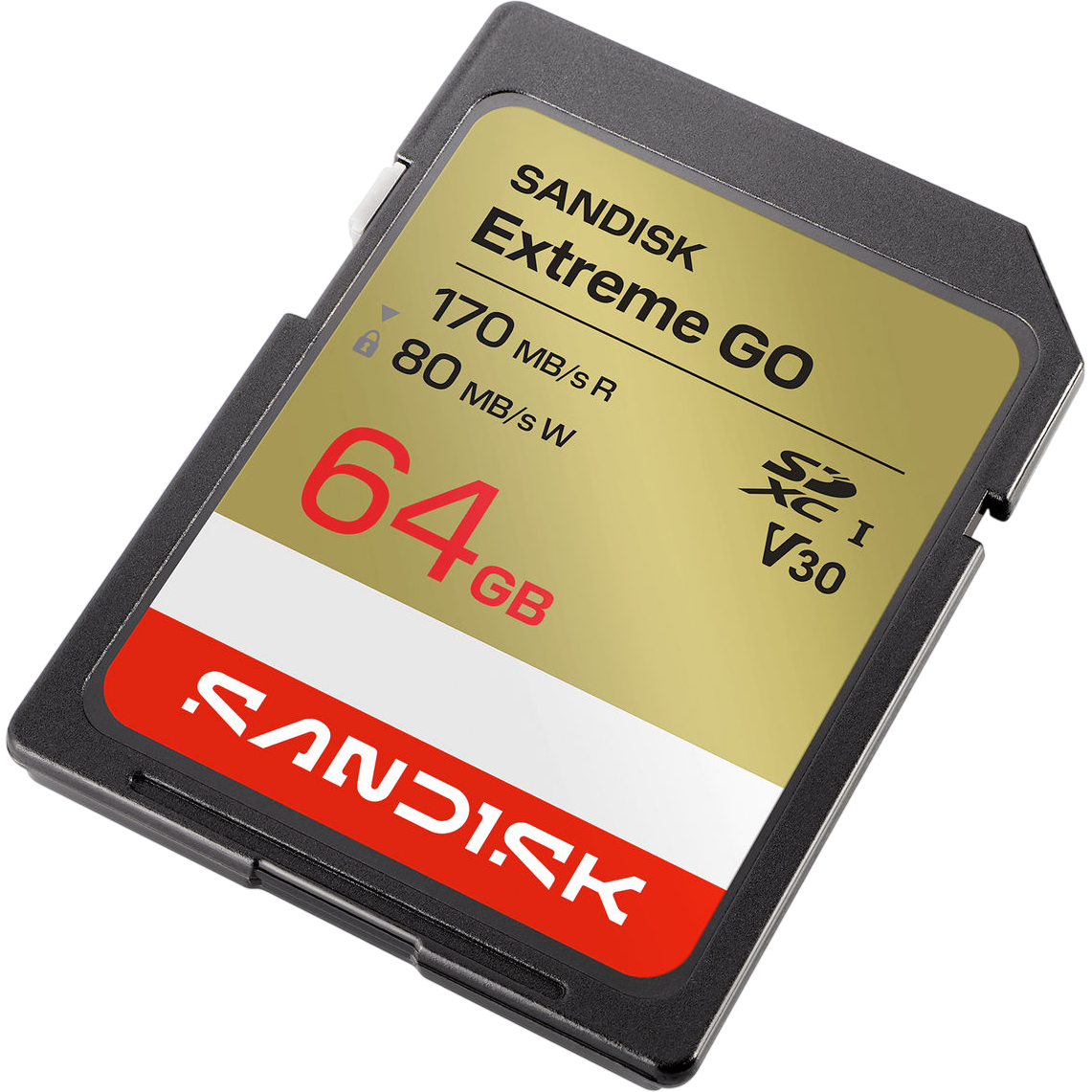 Карта памяти 64GB SD SanDisk Extreme GO (SDSDXGN-064G-GNCIN) — изображение 2