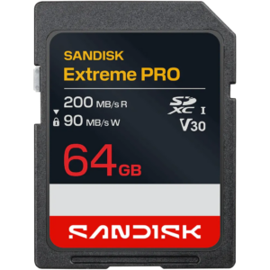 Карта памяти 64GB SD SanDisk Extreme Pro (SDSDXXU-064G-GUCIN)