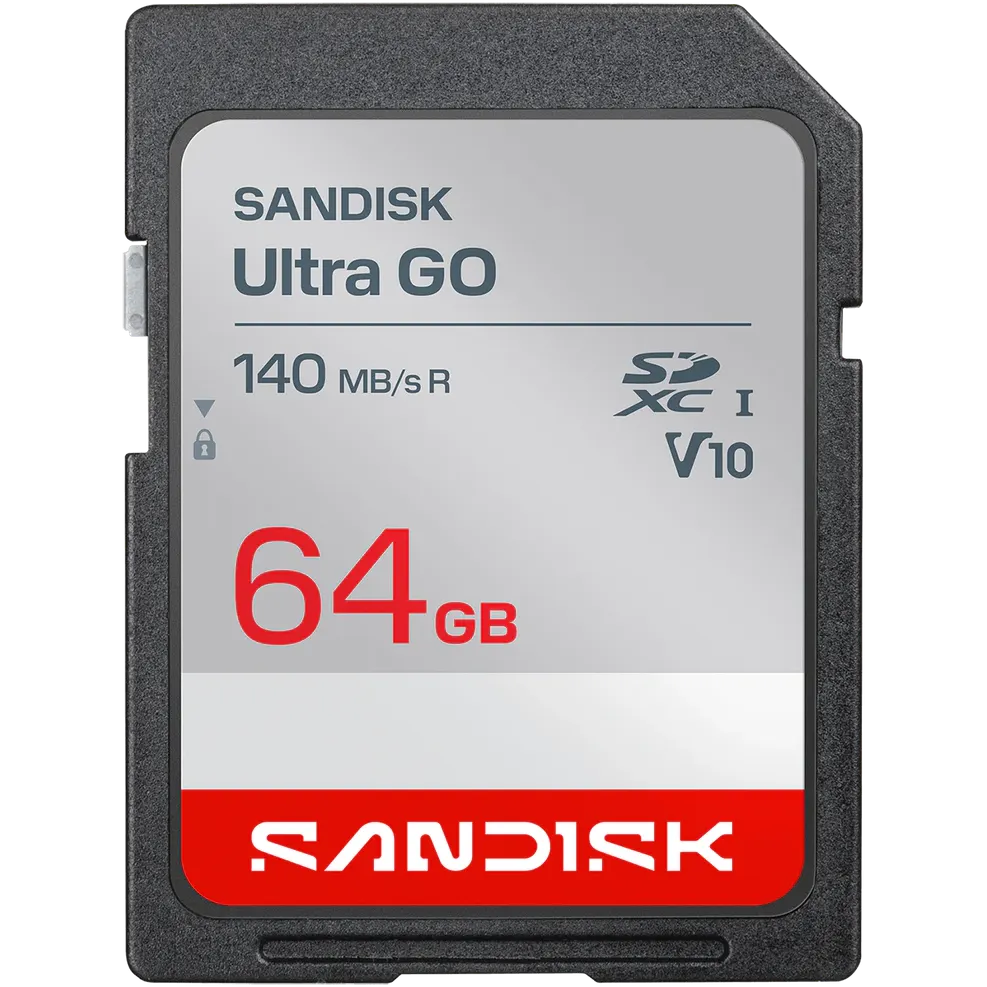 Карта памяти 64GB SD SanDisk Ultra GO (SDSDUGN-064G-GN6IN)