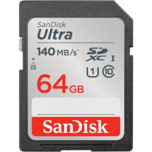 Карта памяти 64GB SD SanDisk Ultra (SDSDUNB-064G-GN6IN)